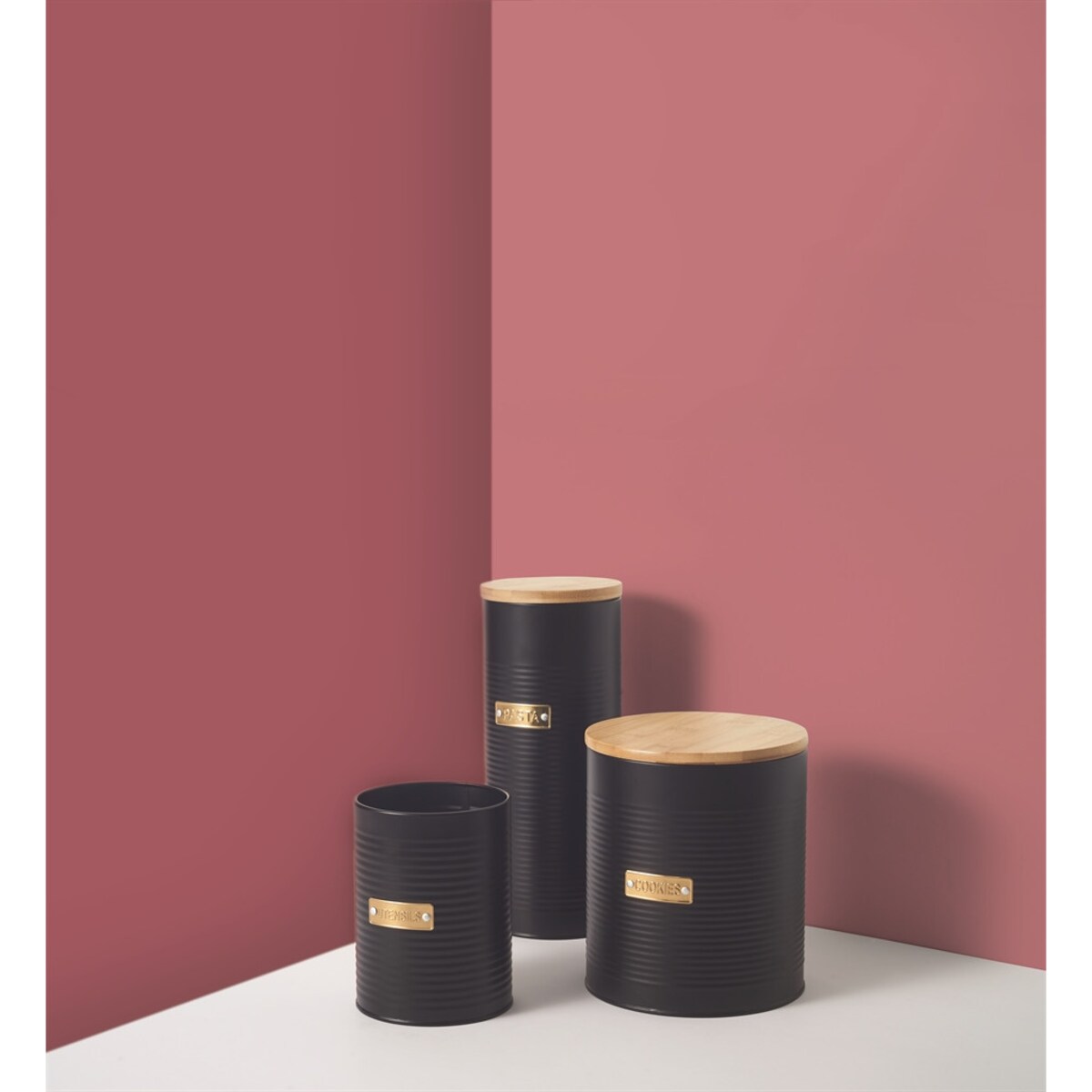 Pojemnik na ciastka Living Otto Black, 16 x 18 cm, Typhoon