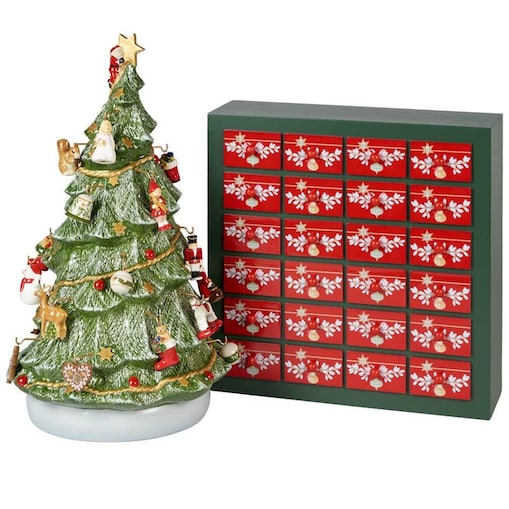 Kalendarz adwentowy Choinka Christmas Toy's Memory, 25 x 32 x 43 cm, Villeroy & Boch
