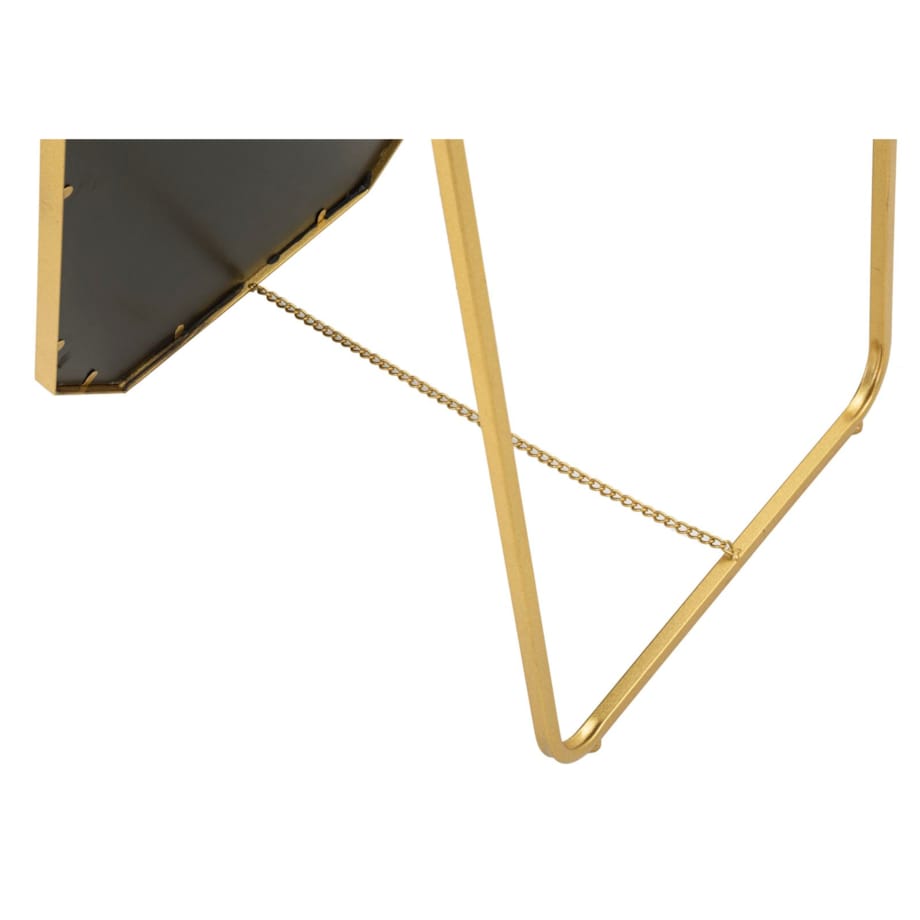 Lustro podłogowe, kolor złoty, żelazo i płyta MDF, 46 x 2 x 153 cm, styl glamour, do sypialni i garderoby, Mauro Ferretti