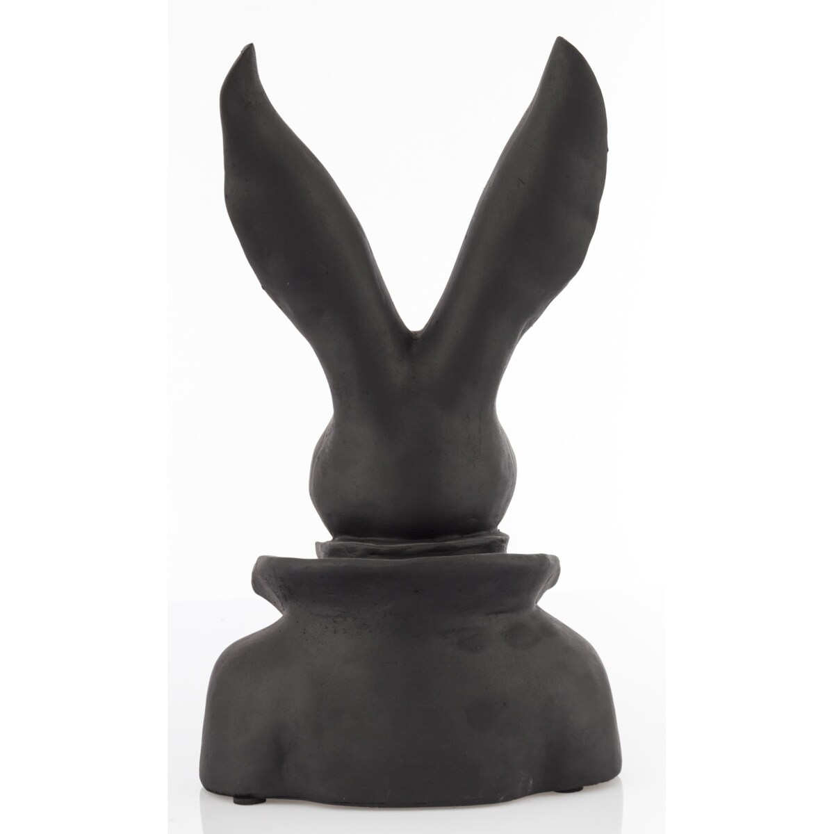 Figurka -popiersie królika 35x20x13 cm TORACE czarny