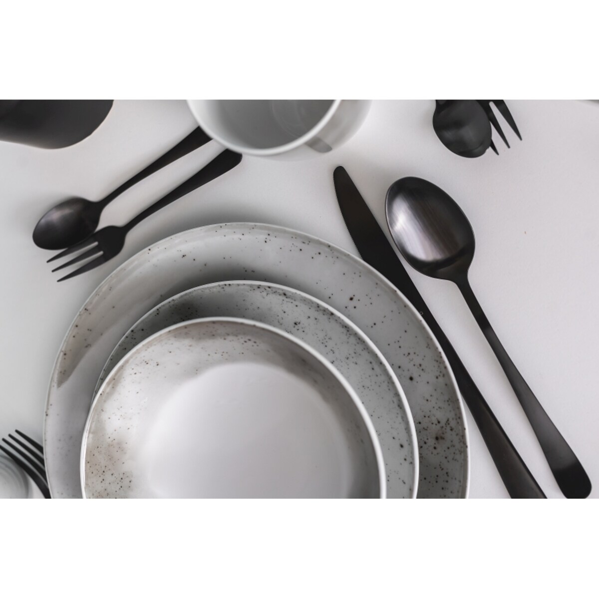 Talerz głęboki 18 cm Boss Galaktyka Szary LU18 (7560B)