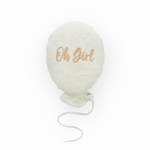 Balon dekoracyjny fluffy ecru - OH GIRL, LIGHT GOLD