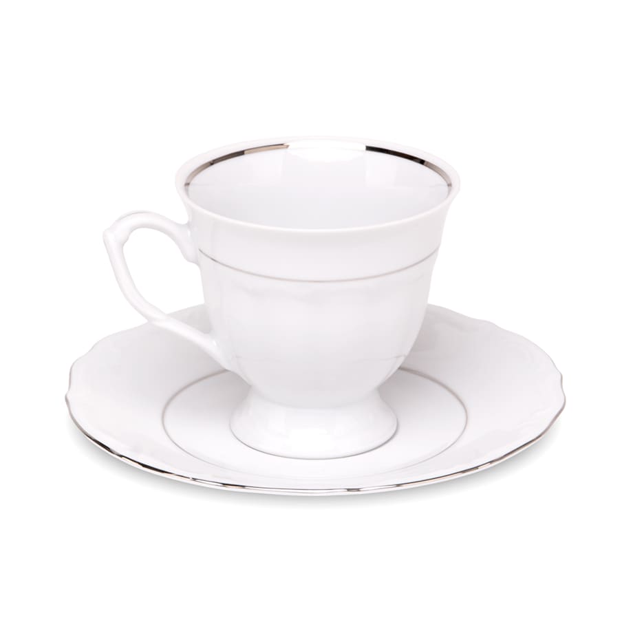 Zestaw kawowy 12szt. (6os.) MARIA TERESA PLATYNA