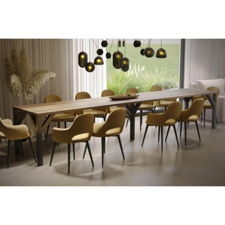 Stół rozkładany DUNAJ 130(240)x90 dąb monastery