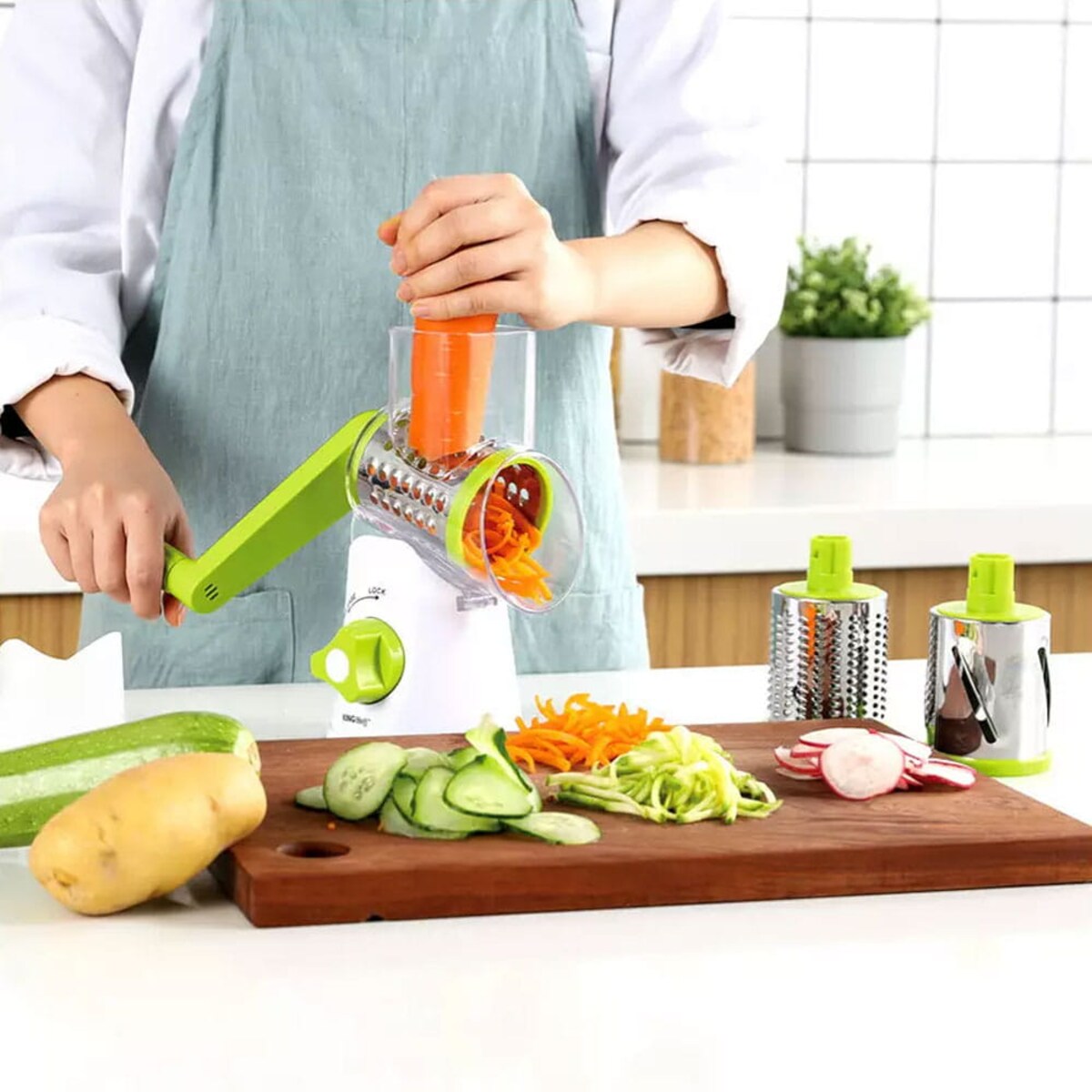 Tarka obrotowa bębnowa do warzyw sera bakalii KINGHOFF