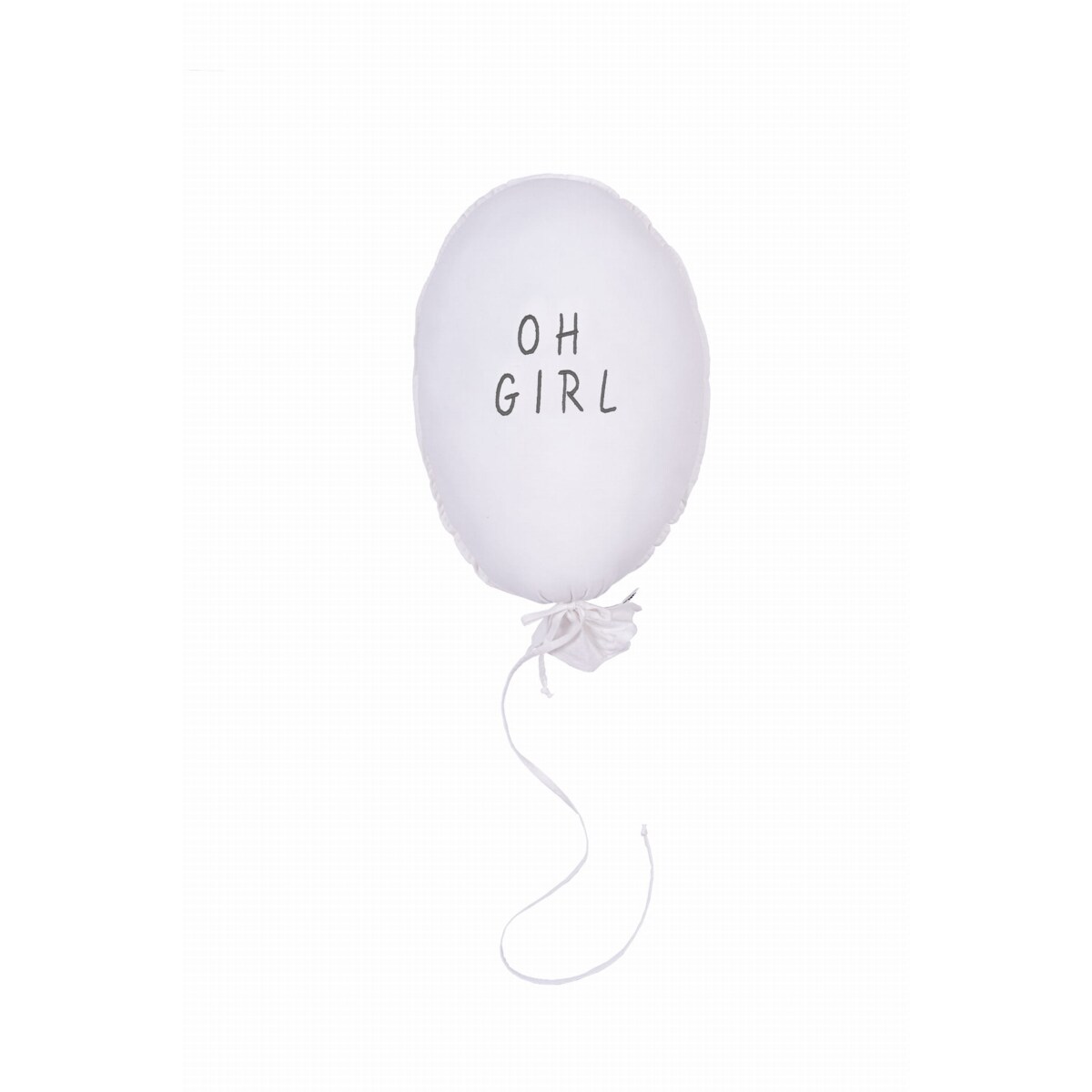 Balon dekoracyjny ecru - OH GIRL, GRAPHIT