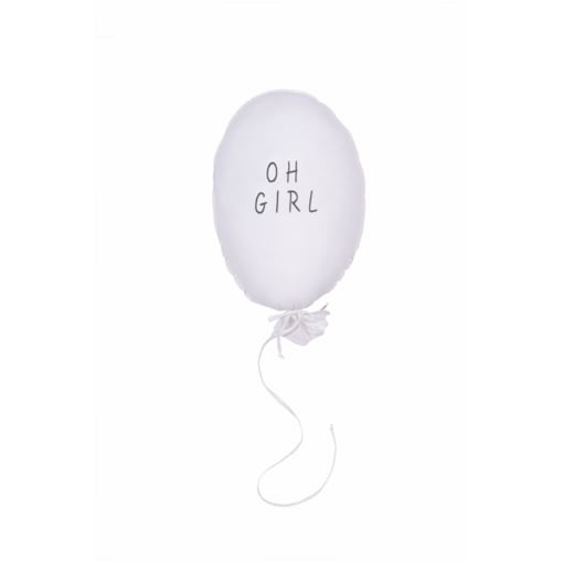 Balon dekoracyjny ecru - OH GIRL, GRAPHIT