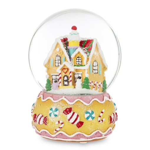 Szklana kula śnieżna 17x12x12 cm DOLCE CASA