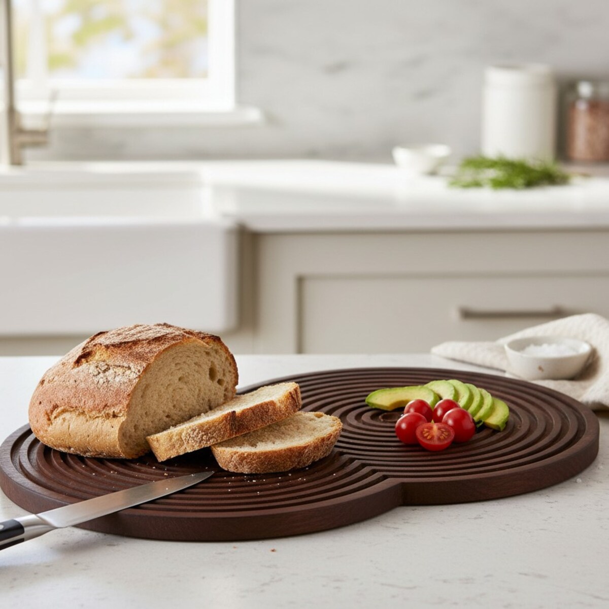 Deska do krojenia z drewna mango 49 x 33 cm