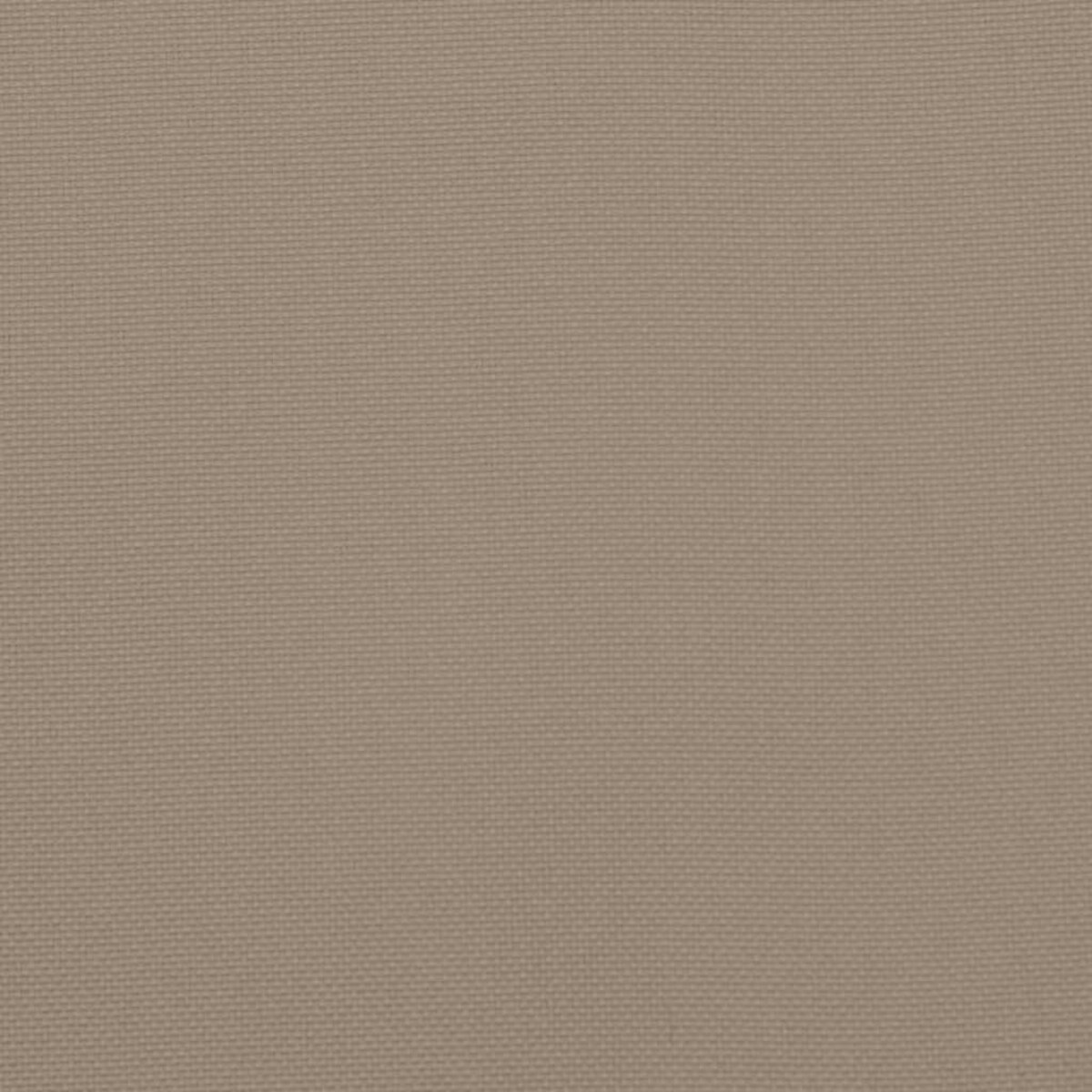 vidaXL Poduszki na krzesła ogrodowe, 2 szt., taupe, 50x50x4 cm