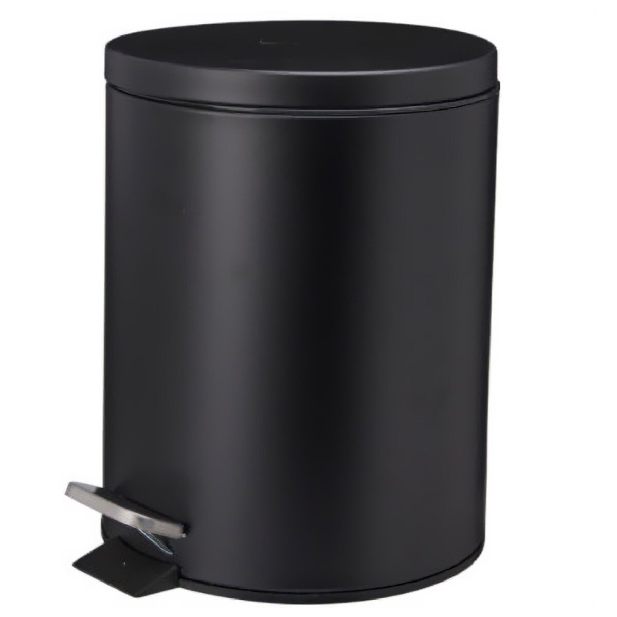 Kosz na śmieci NONI metalowy z pokrywą, 5 l