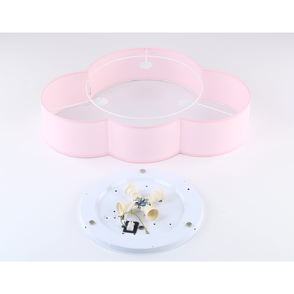 Lampa do dziecięcego pokoju sufitowa Cloud 6072 TK Lighting chmurka różowa