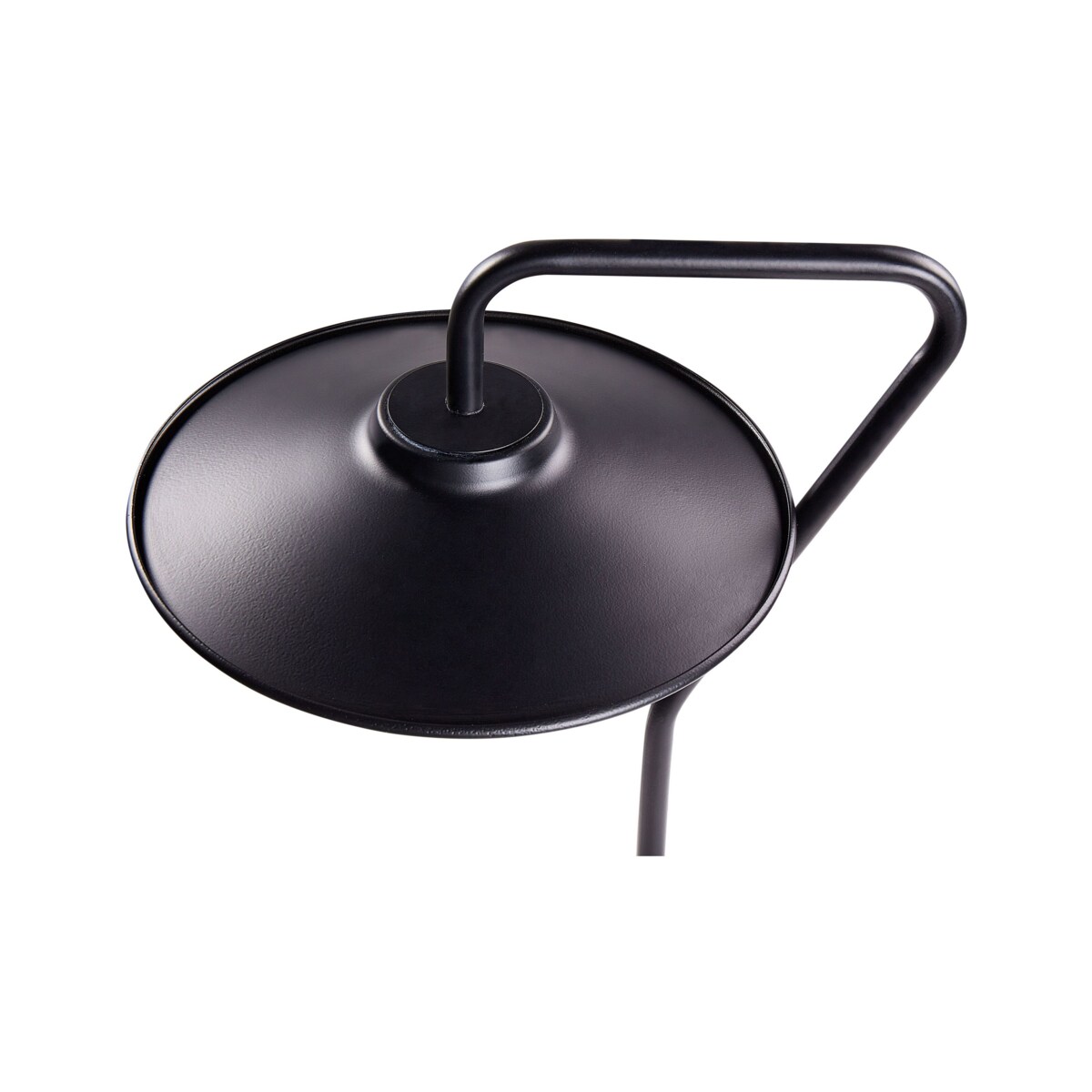 Lampa stołowa LED metalowa czarna GALETTI