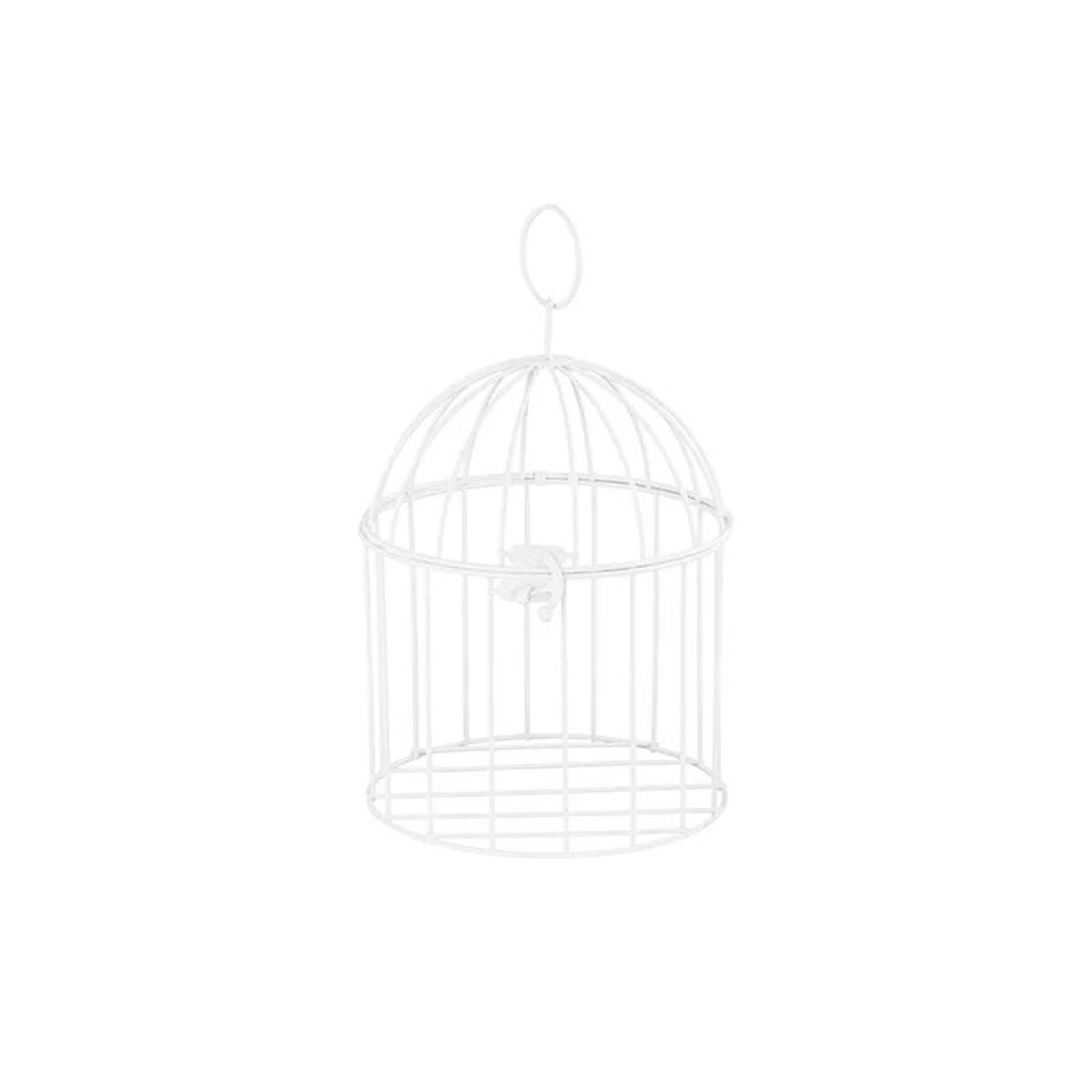 Klatka dekoracyjna, 24 cm, biały
