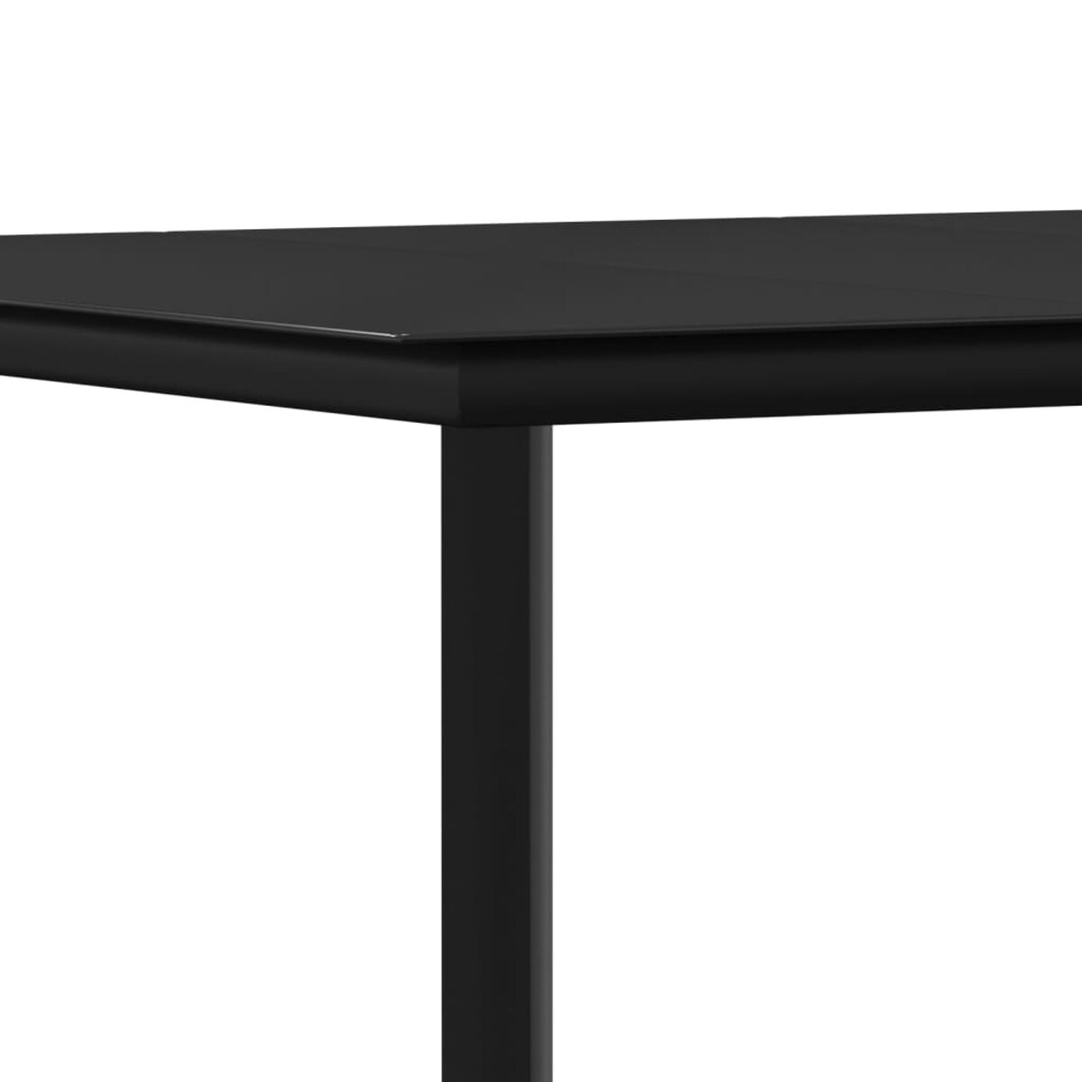 vidaXL 3-cz. zestaw mebli ogrodowych, polirattan i stal