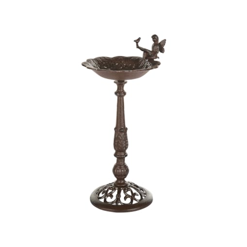 Ogrodowe poidełko dla ptaków brązowe LARK