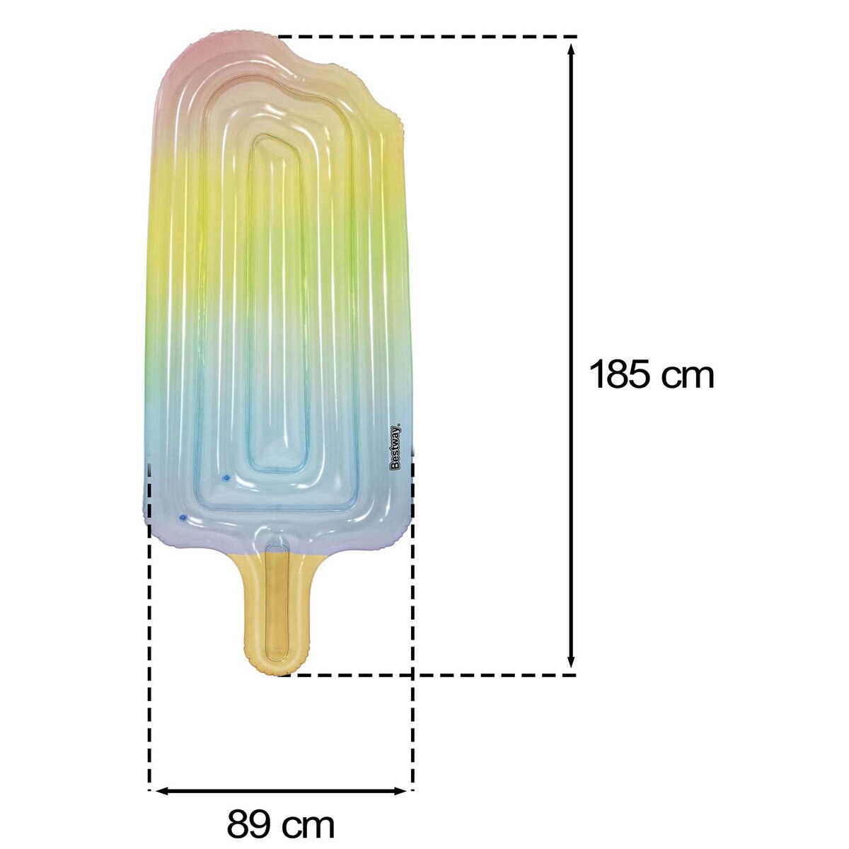 Dmuchany materac wodny Bestway Dreamsicle plażowy do pływania 185x89 cm