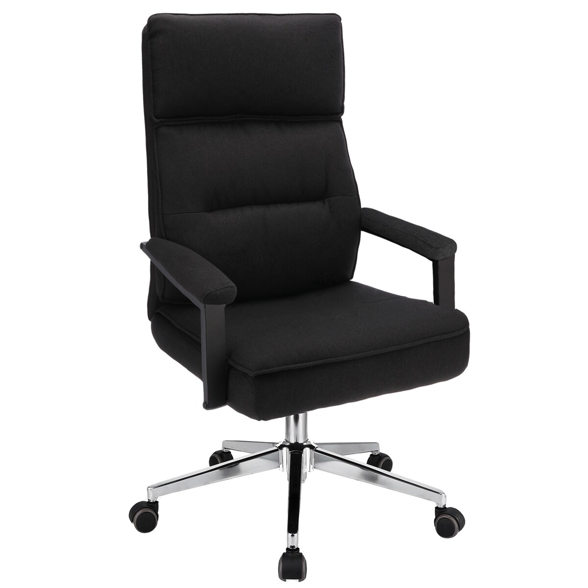 Fotel biurowy SEGO tkanina czarny