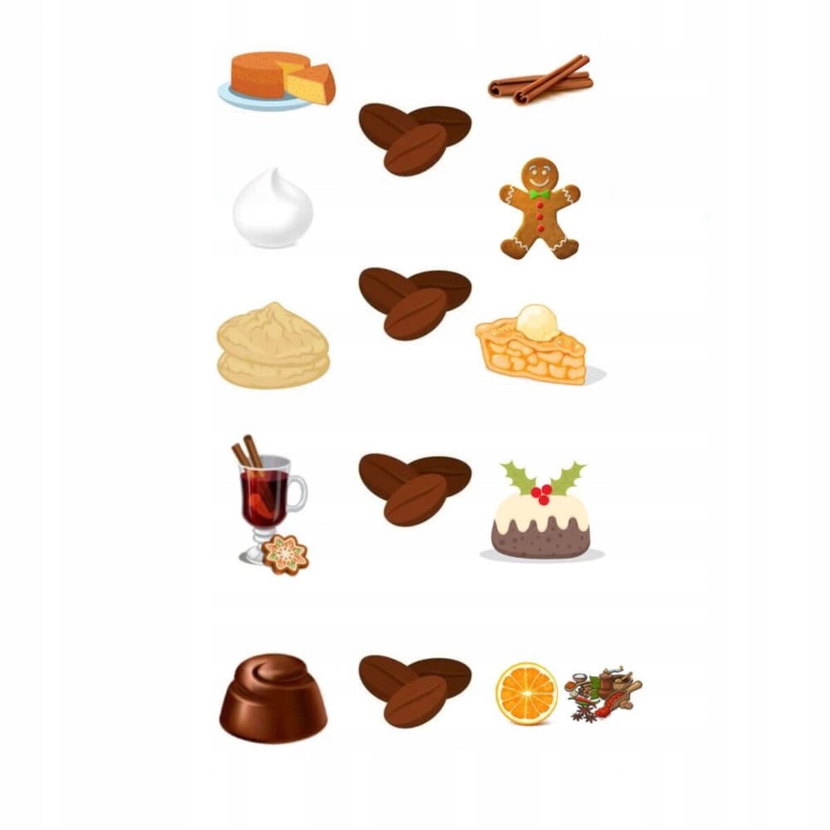 ŚWIĄTECZNY ZESTAW PREZENTOWY KAWA SMAKOWA MIELONA PREMIUM 10 SMAKÓW - PREZENT UPOMINEK NA MIKOŁAJA ŚWIĘTA GWIAZDKĘ BOŻE NARODZENIE POD CHOINKĘ DLA KOBIETY FACETA