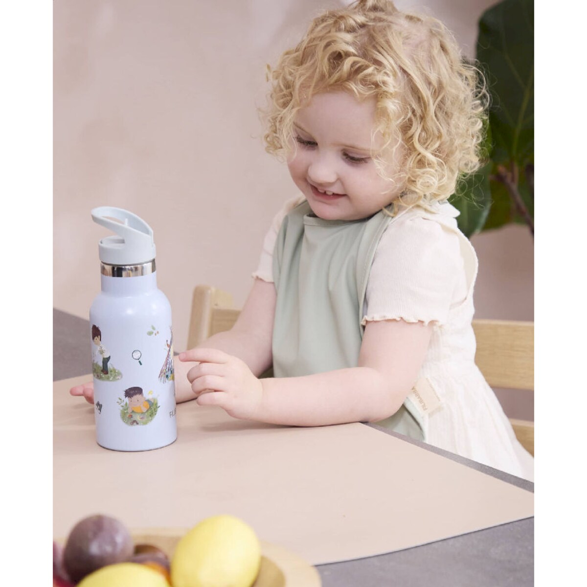 Filibabba Butelka na wodę ze stali Nierdzewnej Tiny Explorers