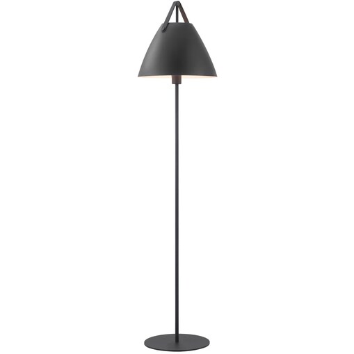 Lampa stojąca podłogowa Strap 46234003 Nordlux skandynawska czarna