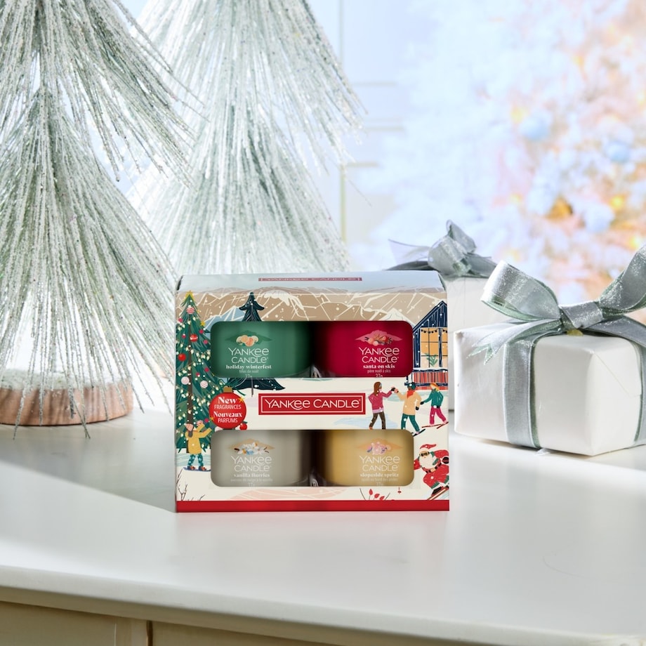 Yankee Candle zestaw prezentowy 4 ŚWIECE MINI