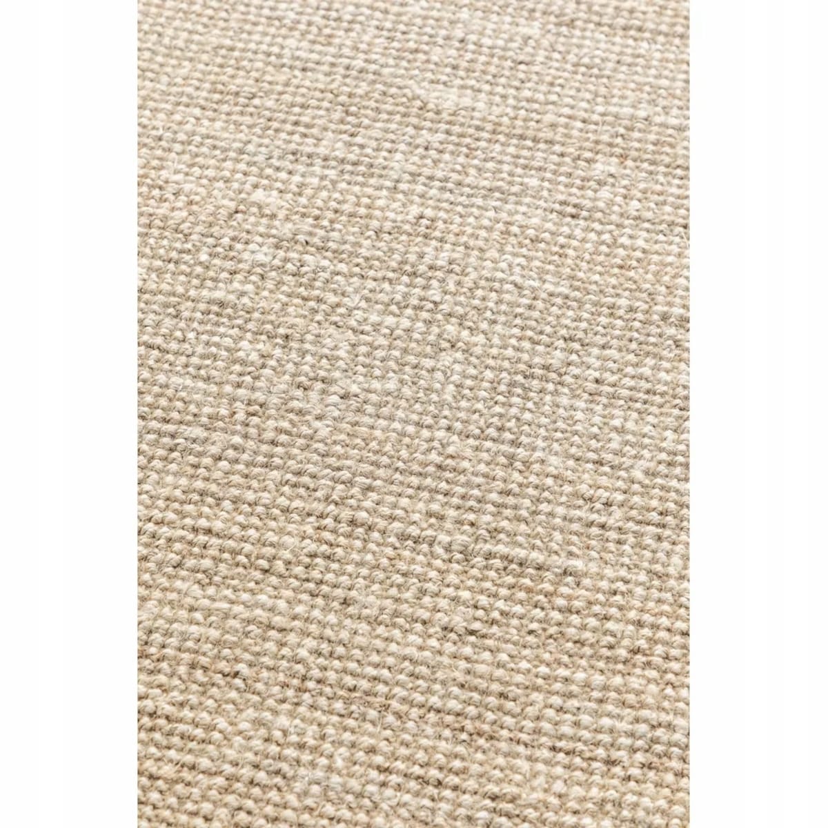 Dywan jutowy do salonu 80x200cm, naturalny kremowy chodnik z juty