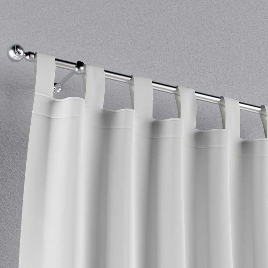 Zasłona na szelkach 1 szt. 130x260 biały