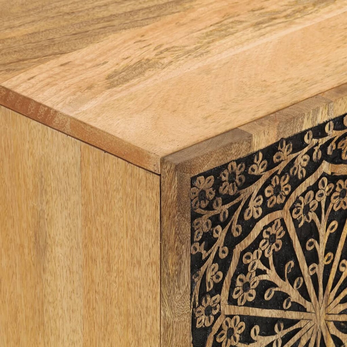 vidaXL Szafka pod telewizor, 105x33x46 cm, lite drewno mango