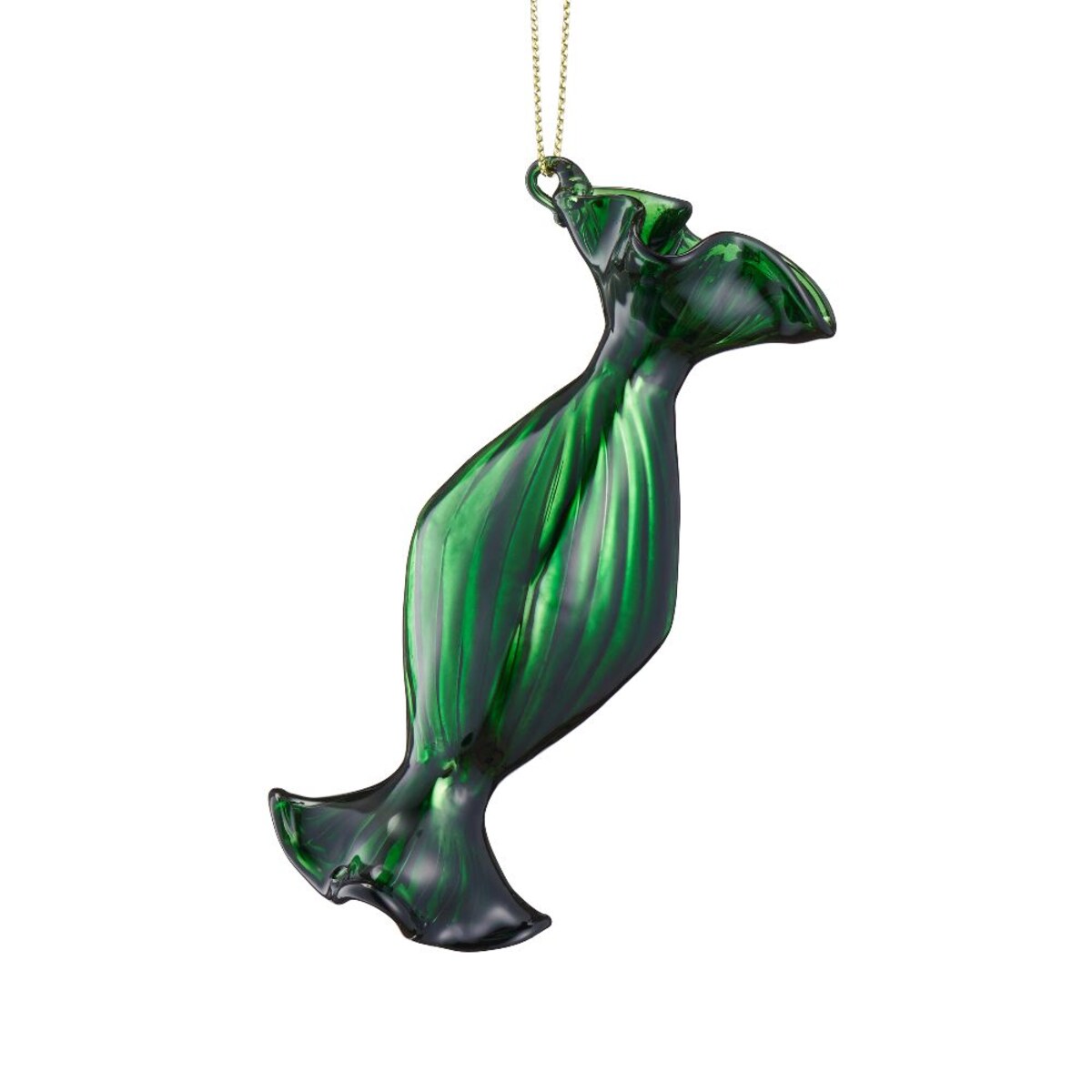 VILLA ITALIA Bombka szklana CUKIEREK green 9 cm