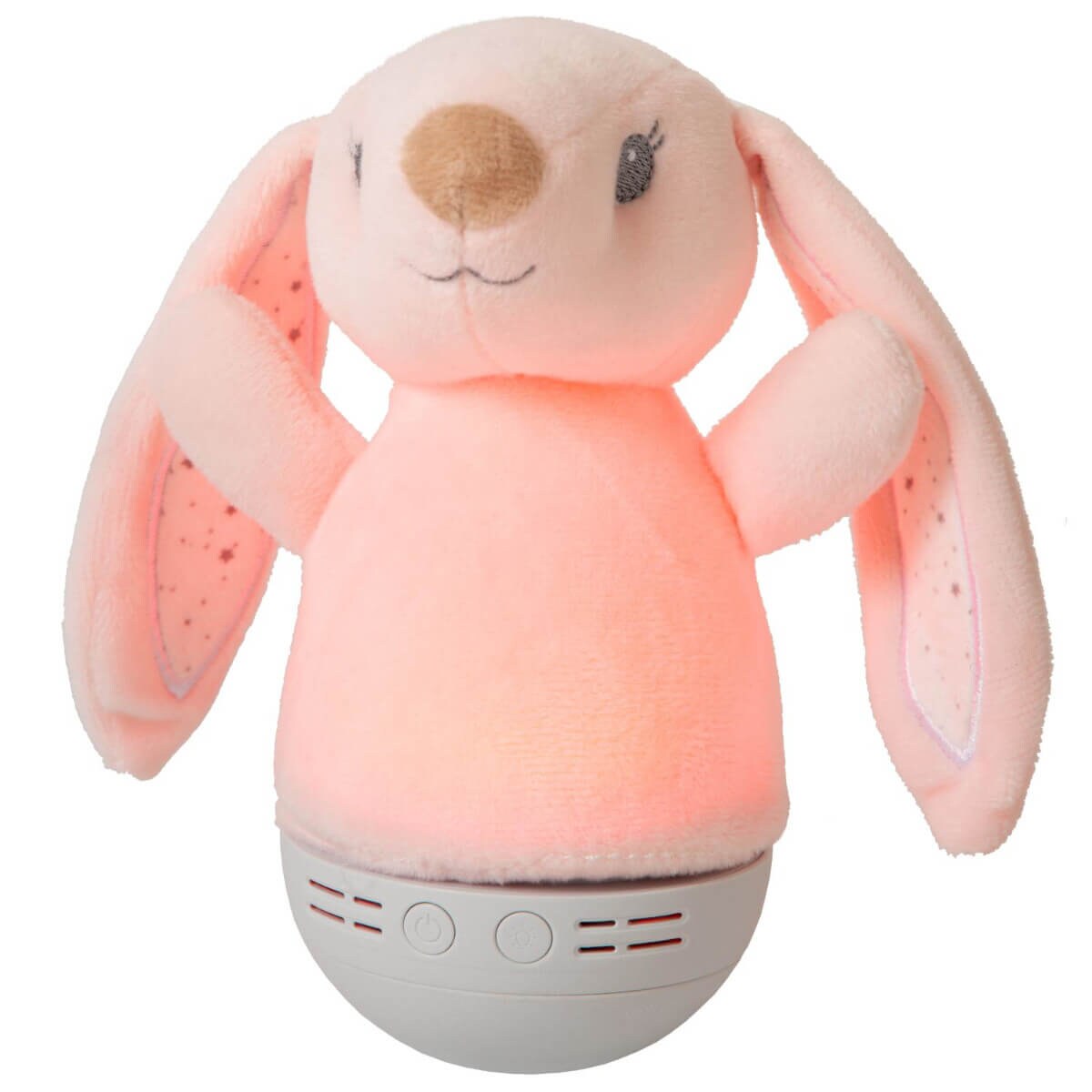 Dziecięca lampka nocna Dolly 77500/01/66 Lucide LED RGB 4,5W królik różowa