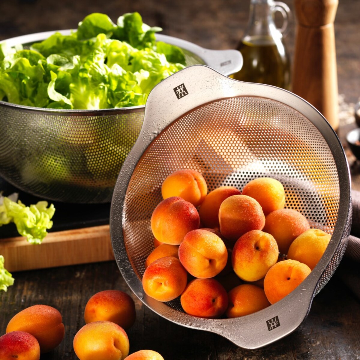 Sitko ze stali nierdzewnej Zwilling Table - 24 cm