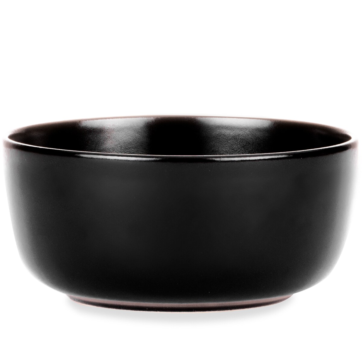 KONSIMO VICTO Ekskluzywny zestaw obiadowy dla 6 osób czarny mat (24 elementy)