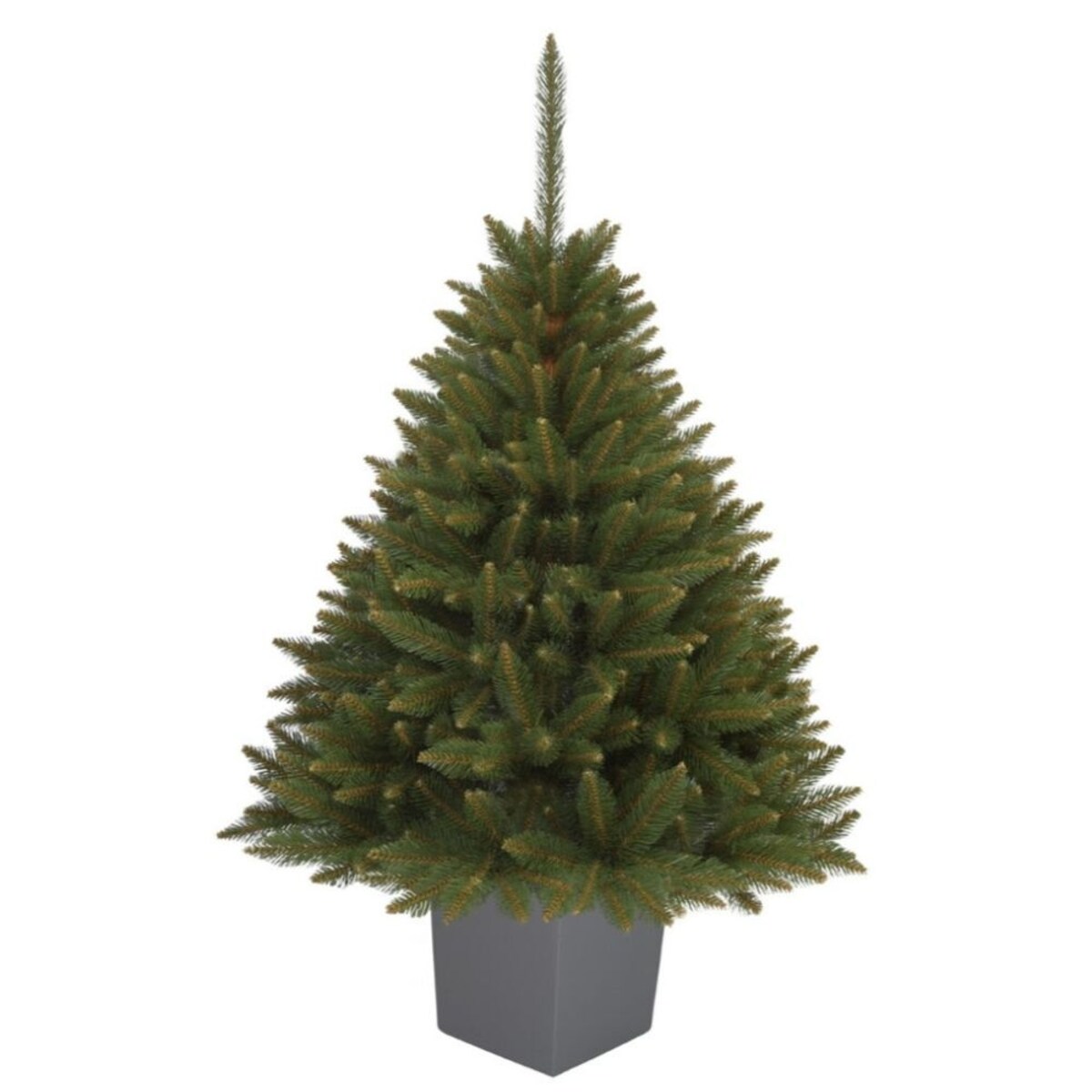 Choinka Premium Świerk SYBERYJSKI w Kwadratowej Donicy 110 cm X-Choinka 7 kolorów donicy