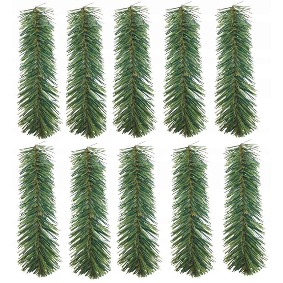 SZTUCZNA GAŁĄZKA BAZA CHOINKA STROIK GIRLANDA PODKŁAD święta 10x 35cm