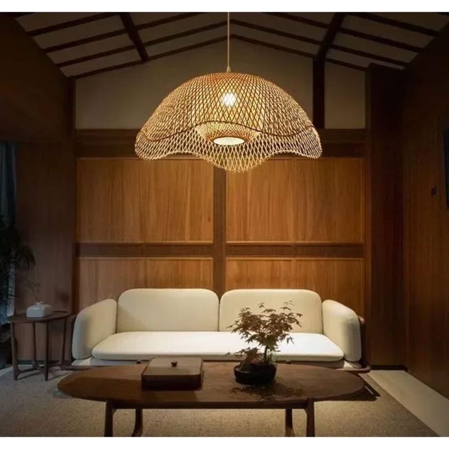 Lampa wisząca pleciona Boho APP1633-1CP