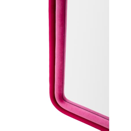 Lustro ścienne Mirroro Cloe, kolor fuksja, płyta MDF i poliester, 60 x 4 x 160 cm, do salonu i przedpokoju, Mauro Ferretti