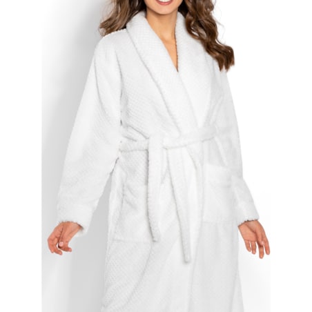 Szlafrok Magnolia Long Cream, XL
