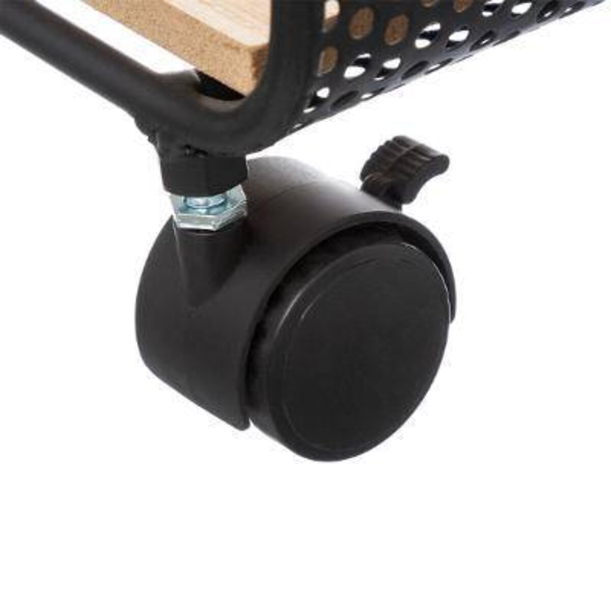 Szafka na kółkach SOUTH BAY, 2 półki, ażurowa konstrukcja