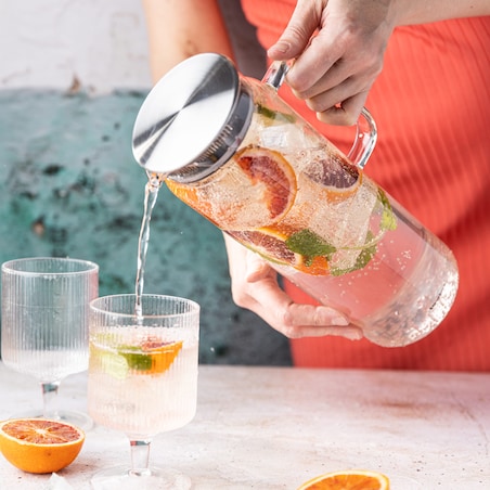 Dzbanek szklany do wody soków lemoniady 1.5L KLAUSBERG