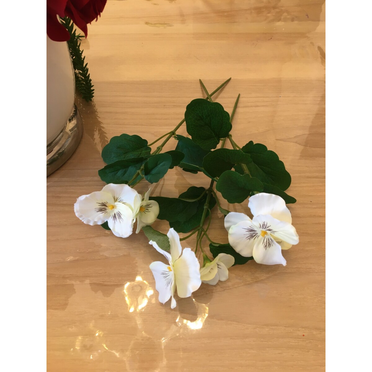 BRATKI kwiaty sztuczne NA DEKORACJE koszyka doniczki Wielkanoc stroik 3 szt