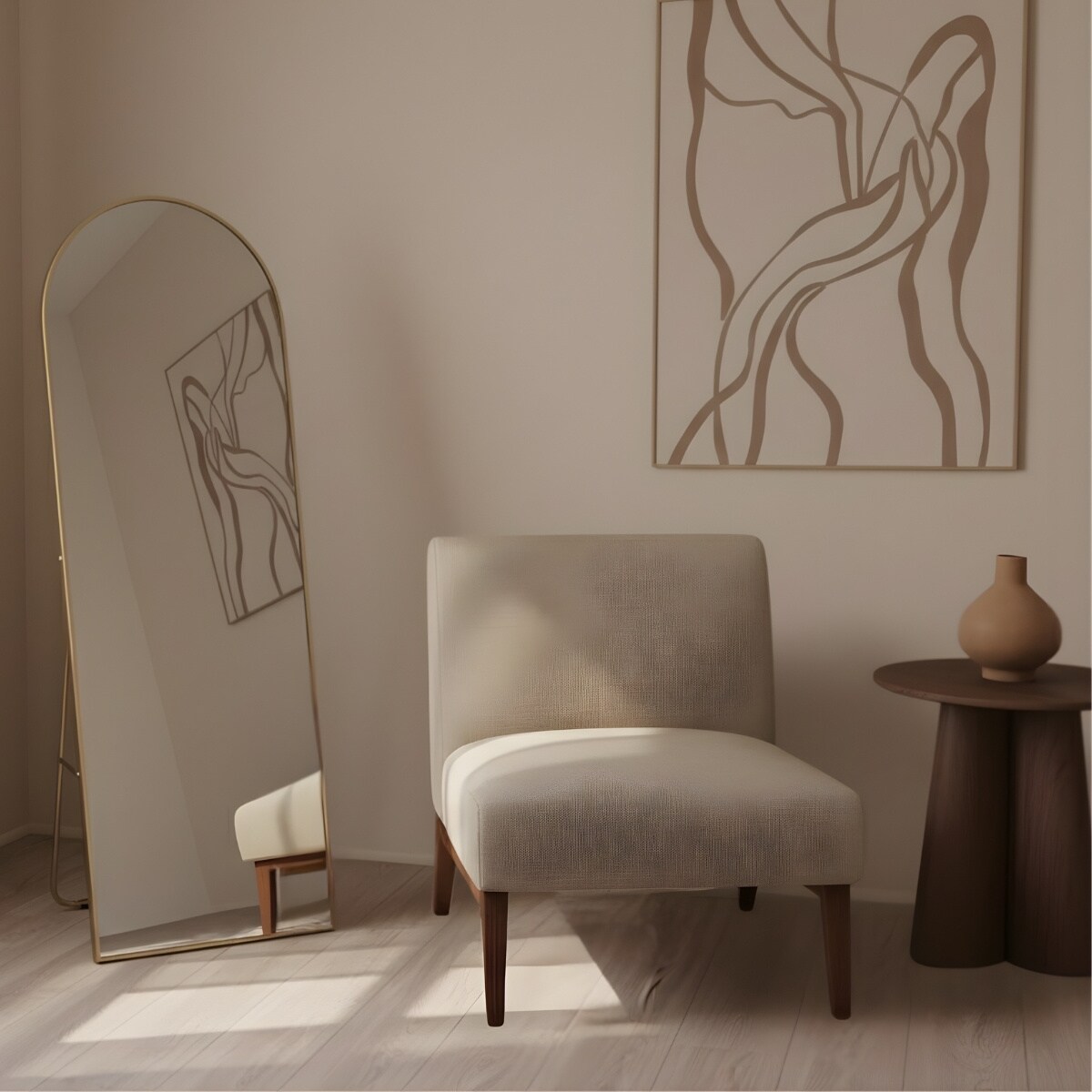 Duże lustro stojące FRAM, 150 x 50 cm