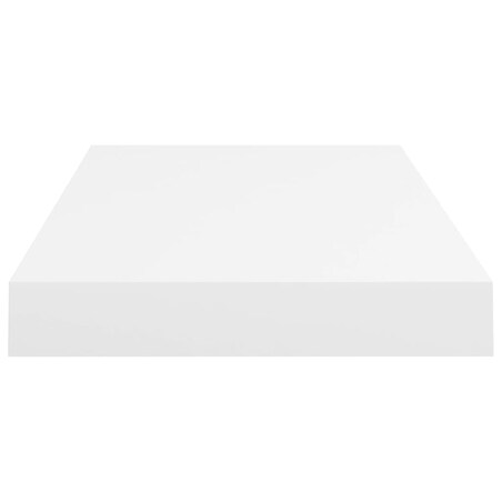 vidaXL Półka ścienna, biała, 50 x 23 x 3,8 cm, MDF