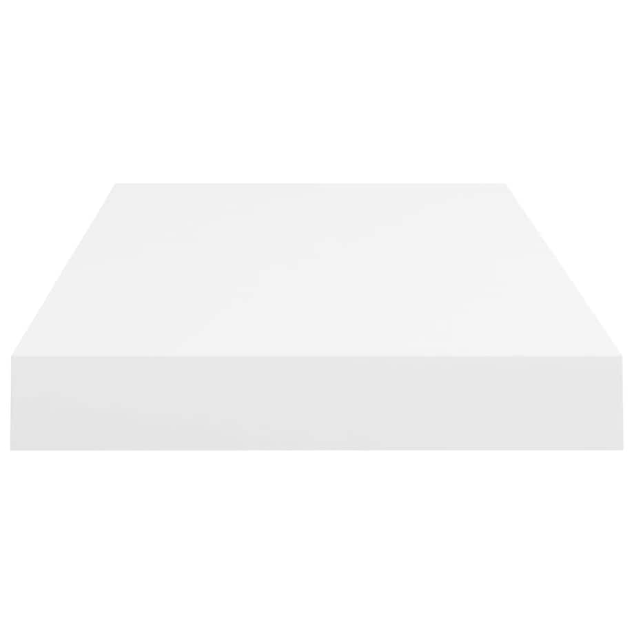 vidaXL Półka ścienna, biała, 50 x 23 x 3,8 cm, MDF