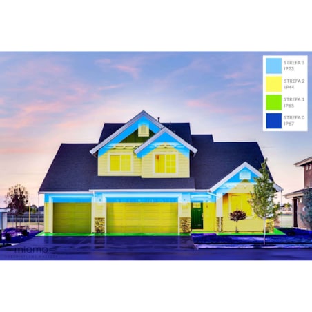 Elewacyjna LAMPA ogrodowa FLAIR 5288804012 Lutec zewnętrzna OPRAWA ścienna outdoor IP44 czarna przezroczysta