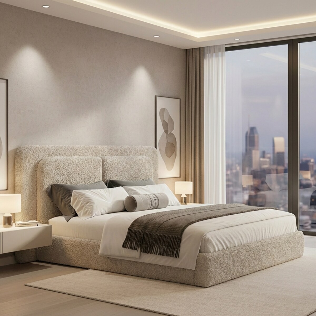 Łóżko Tapicerowane Prime 120X200 Stelaż Pojemnik Na Pościel Loop 03