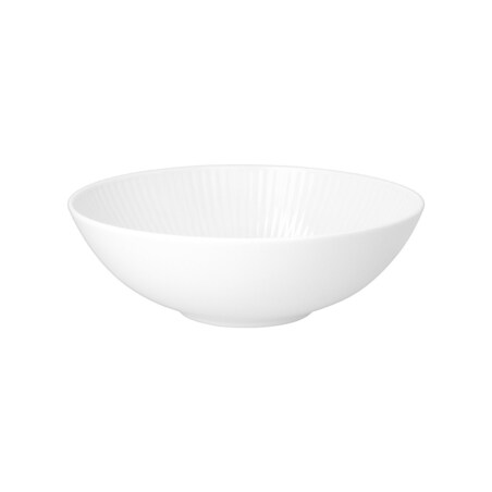 Salaterka 26 cm Dalia biała C001