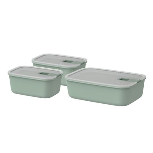 Zestaw trzech pojemników EasyClip 2.0 2x700ml + 1500ml Sage