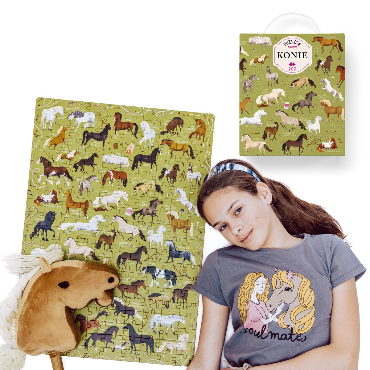 Puzzlove CzuCzu Konie 200 el.