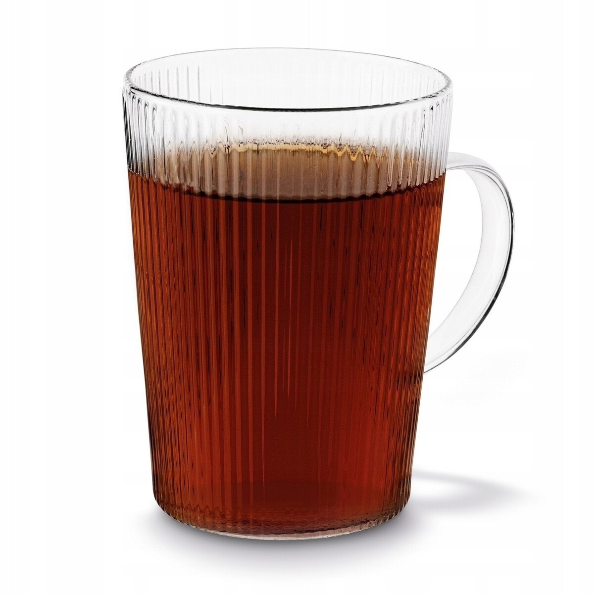 6x SZKLANKA DO KAWY HERBATY wysoka z uchem LATTE 440 ml cappuccino KUBEK